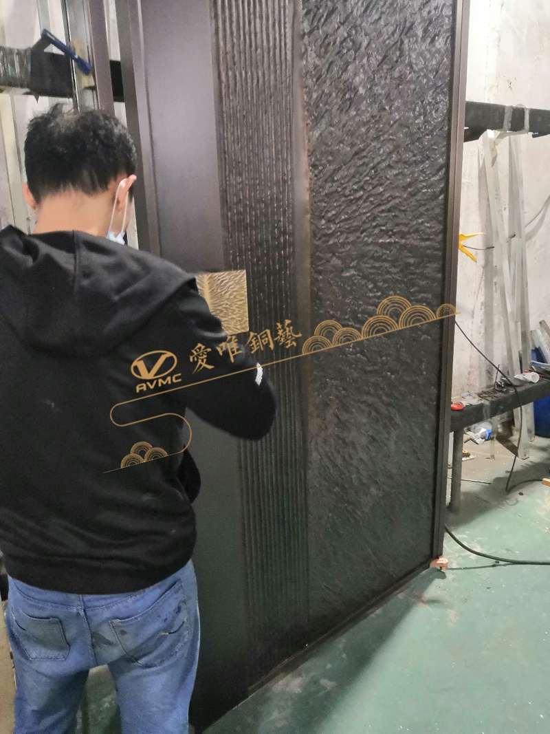 別墅銅門(mén)調(diào)試 (2)