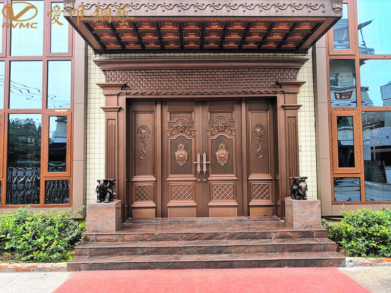 佛山銅門品牌廠家愛(ài)唯銅兿