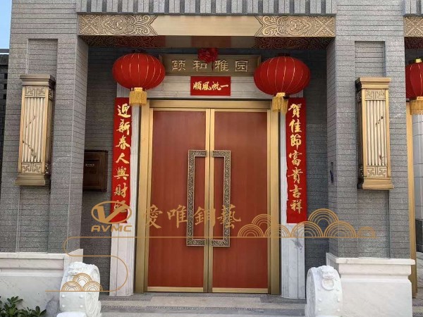 銅門在業(yè)主心中是什么感覺