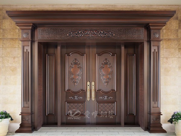 佛山銅門廠家生產(chǎn)的定制銅門