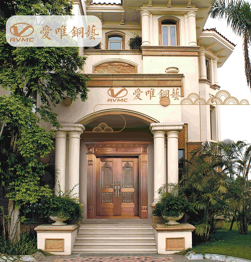 愛唯銅門歐式銅門