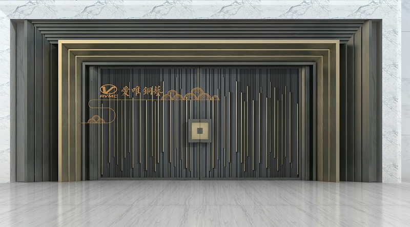 別墅銅門(mén)庭院銅門(mén)