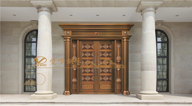 愛(ài)唯銅門(mén)歐式銅門(mén)