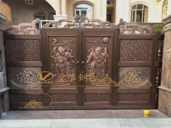 還在煩惱大門設(shè)計木門還是別墅銅門？